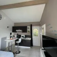 Capestang में, होटल Studio RIQUET indépendant attenant à Villa