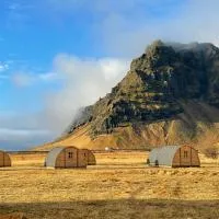 Starlight Camping Pods, hotelli kohteessa Hvolsvöllur