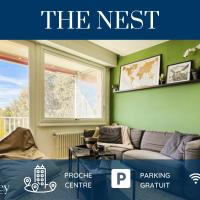 HOMEY THE NEST - New / Balcon privé / Free parking, hôtel à Annemasse