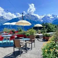 ホテル グレッチェブリック（Hotel Gletscherblick）、ハスリベルクのホテル