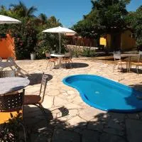 Pé de mato chalé, hotel Estânciában