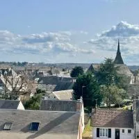 Face Chateau de Chaumont sur loire Gîte La Rapinière, hotel em Onzain