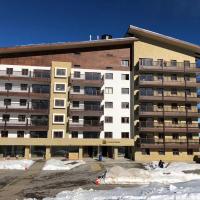 Departamento Valle Nevado 2D1B con hermosa Terraza SKI OUT Edificio LICANCABUR Servicio HOM LCCB607A, hotel in Valle Nevado