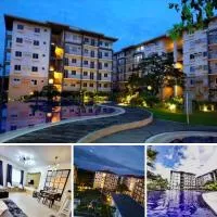 Amaia Steps Nuvali fully furnished unit with swimming pool view near Carmelray Pitland, hotel sa Calamba