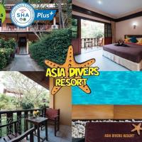 Asia Divers Resort โรงแรมที่หาดทรายรีในเกาะเต่า