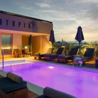 Utopia Luxury Suites, hotell i Platanes