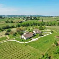 Viesnīca Domaine de la Borie Blanche- Pomport Monbazillac - Gîtes 1ch, 2ch et 3ch pilsētā Pomport