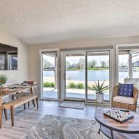 Lakefront Bellevue Home Private Beach and Dock!