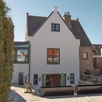 Nieuw app met tuin en terras, gratis parking, aan zee, vlakbij Brugge, hotel en Duinbergen, Duinbergen