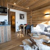 Les Brigues - Appartement avec vue sur la montagne et accès aux pistes, hotel u četvrti Courchevel 1550, Kuršvel