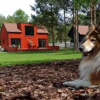 Wioska Radoska - Czerwona Stodoła na mazurach przez cały rok, hotel a Lichtenstein Ostpreussen