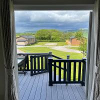 Meadow View Lodge at Hollin Barn Lodge park Thirsk,North Yorks