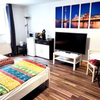 2 Zimmer Apartment nahe Flughafen & Messe, ξενοδοχείο κοντά στο Διεθνές Αεροδρόμιο Ντίσελντορφ - DUS, Ντίσελντορφ