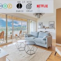 Appart'Hôtel Luminous Vue Seine- Paris 15min