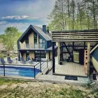 Wzgórza Kunowskie - domy na wynajem z basenem, baliami i saunami, hotel i Bodzentyn