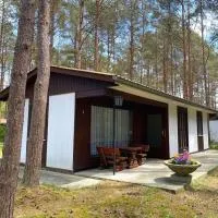 Bungalow im Kiefernwald direkt an der Ostsee (a): Ostseebad Karlshagen'de bir otel