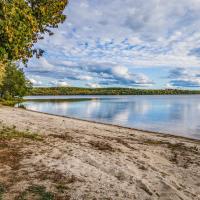 The Maine Lake House with an Amazing Sand Beach!