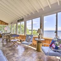 Waterfront Alburgh Getaway with Private Beach!