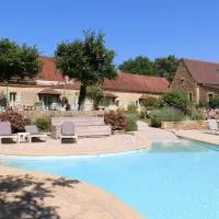 Hôtel de la Ferme Lamy: Meyrals şehrinde bir otel