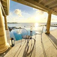 Studio Aloe in shared Villa Diamant, infinity pool, sea view, hotel poblíž Grand Case Esperance Airport - SFG, Grand Case
