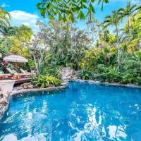 Tropical Jungle Pool Oasis
