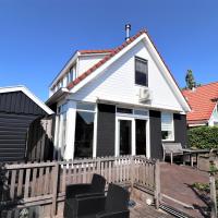 Detached vacation home in Friesland with waterfront views