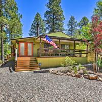 Dog-Friendly Munds Park Cabin with Deck!