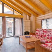 Maison de 3 chambres avec balcon amenage et wifi a Courchevel a 1 km des pistes