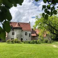Manoir de l'Aumônerie، فندق في Saint-Martin-de-Boscherville