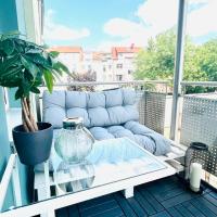 Renoviertes Apartment in zentraler Lage - WLAN, Smart-TV, Küche, Balkon und Queensize-Bett für 4 Gäste