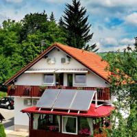 a house with a solar panel on the front of it at House Marija B&B, Seliste Dreznicko
