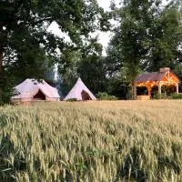 Cowcooning / Family tents, hotel v destinaci Huldenberg