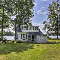 Lakefront Cottage with Covered Porch and Dock!