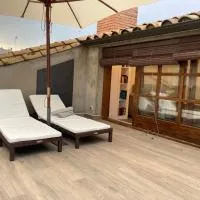 Apartamento céntrico con WIFI y climatizado de 1 habitación y sofá-cama para 3 personas, hotelli Santa Coloma de Farnersissa