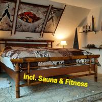 Ferienwohnung Fitness Entspannung Sauna im Westerwald