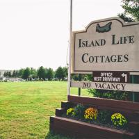 Island Life Cottages、ブラックリー・ビーチのホテル