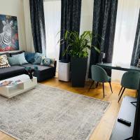 Stylish two-floor apartment in a heart of Basel: bir Basel, Vorstädte oteli