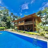 Luxury Villa Panorama Verde Pool House, hotell i Punta Uva