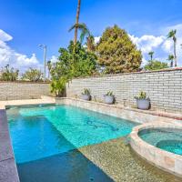 Sun-Dappled Palm Desert Retreat with Pool and Spa