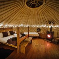 Secret Cloud House Holidays Luxury Yurts with Hot Tubs