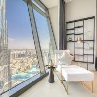 Mint Stay - Burj Vista, Luxury 3 Bedroom Apartment with Burj Khalifa View