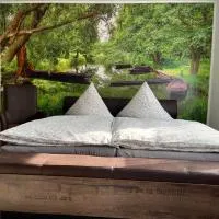 Bei der Kahnfährfrau Mit NEUEM Innenhof Garten, hotel em Lübben
