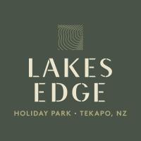 a poster for the lakes edge holiday park taylor parkanoogaanoogaanoogaanooga zoo at Lakes Edge Holiday Park, Lake Tekapo