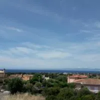 Villa delle Gazanie -Camera in villa -Vista panoramica sul Golfo: Quartu SantʼElena'da bir otel