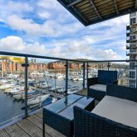 Just Stay Wales - Meridian Wharf, Marina View - 2 Bed Apartment