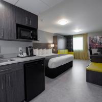 Hôtel & Suites Le Dauphin Québec โรงแรมที่Les Rivièresในควิเบกซิตี้