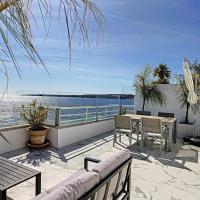 REF 1769 - Cannes - Sea view penthouse for rent, h&ocirc;tel &agrave; Cannes