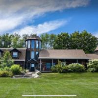 Hillside Estate - 14 Acre Waterfront Log home on Lake Champlain