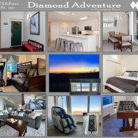 Diamond Adventure Slope Side with Foosball and Arcade at Wintergreen Resort, hotel i Wintergreen