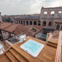 Hotel Milano & SPA***S, hotell i Veronas historiske sentrum i Verona